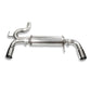 JBA PERFORMANCE EXHAUST 30-2546 2 1/2" AXLE BACK EXHAUST 304SS 4WD 21-22 FORD BRONCO