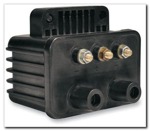 Single Fire 3 Ohm 50,000 Volt Ignition Coil for 1980-02 Carbureted Big Twins