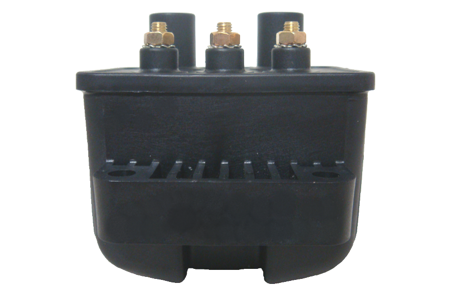 Compu Fire Coil Single Fire 3 Ohm 50,000 Volt Ignition Coil for 1980-02 Carbureted Big ...