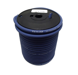 Taylor Cable  35652 8mm Hi-Energy RC 100 Ft. spool blue