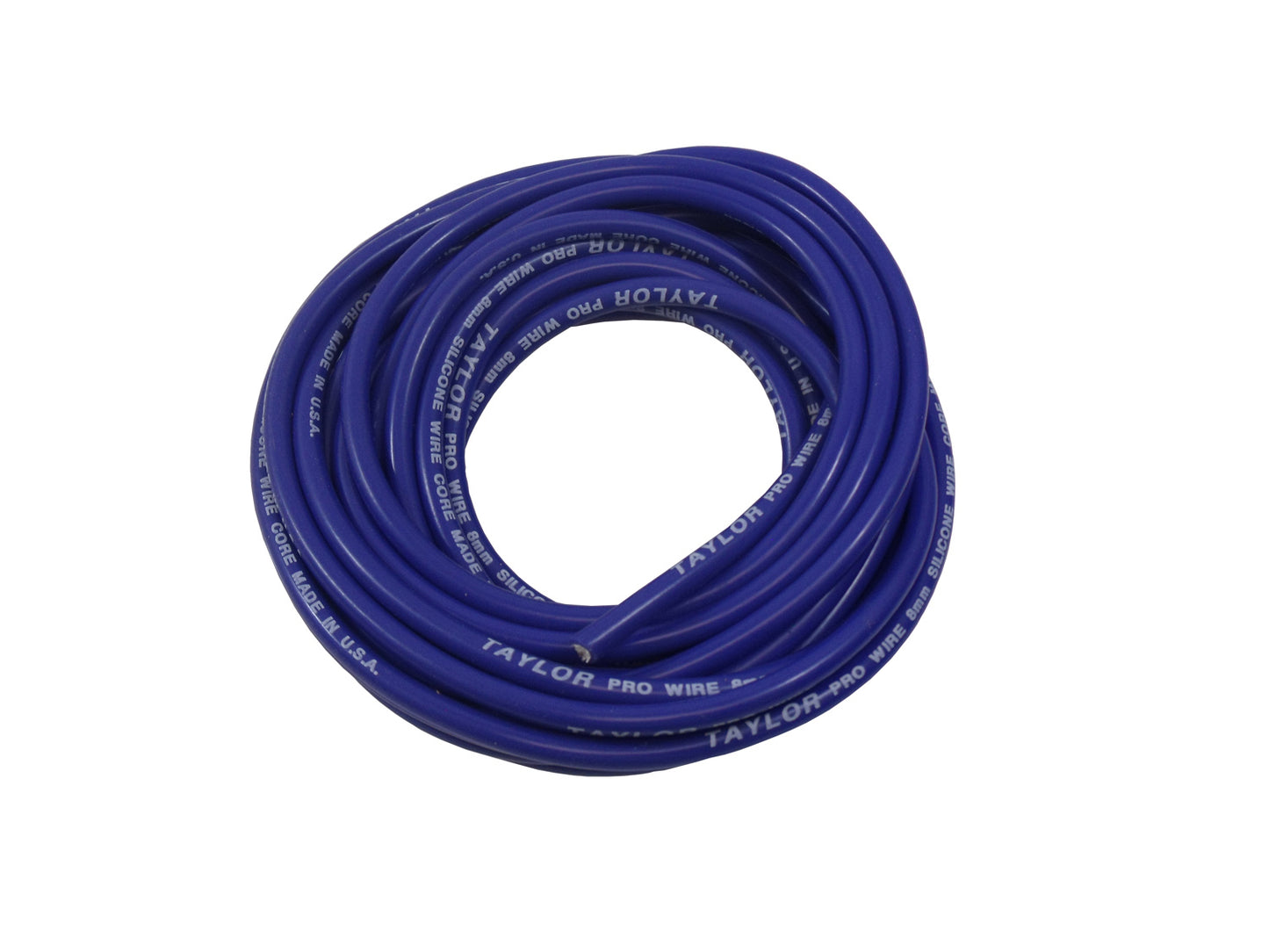 Taylor Cable  35681 8mm Pro TCW 30 Ft. coil blue