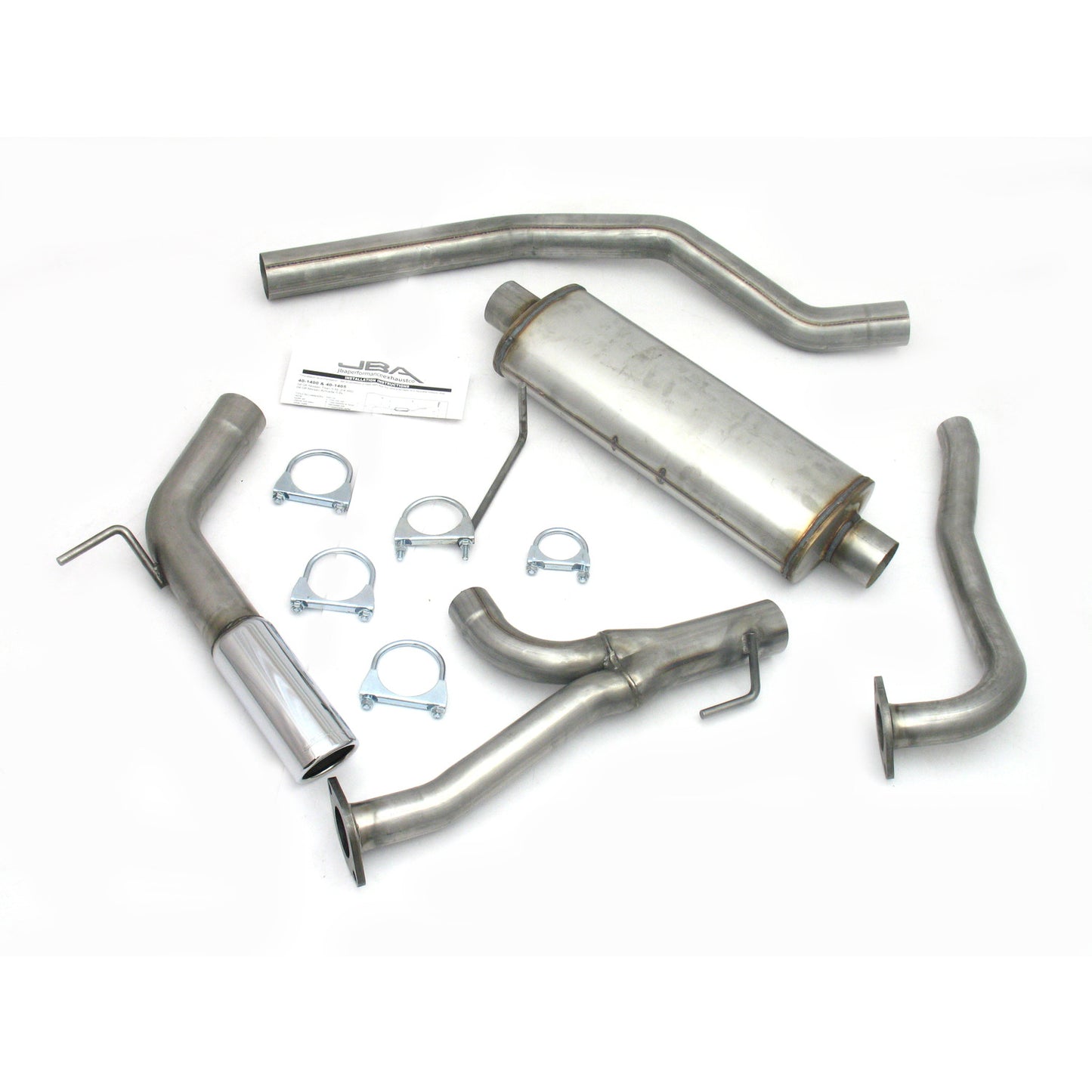 JBA Performance Exhaust 40-1405 3" Stainless Steel Exhaust System 04-14 Nissan Armada 5.6L