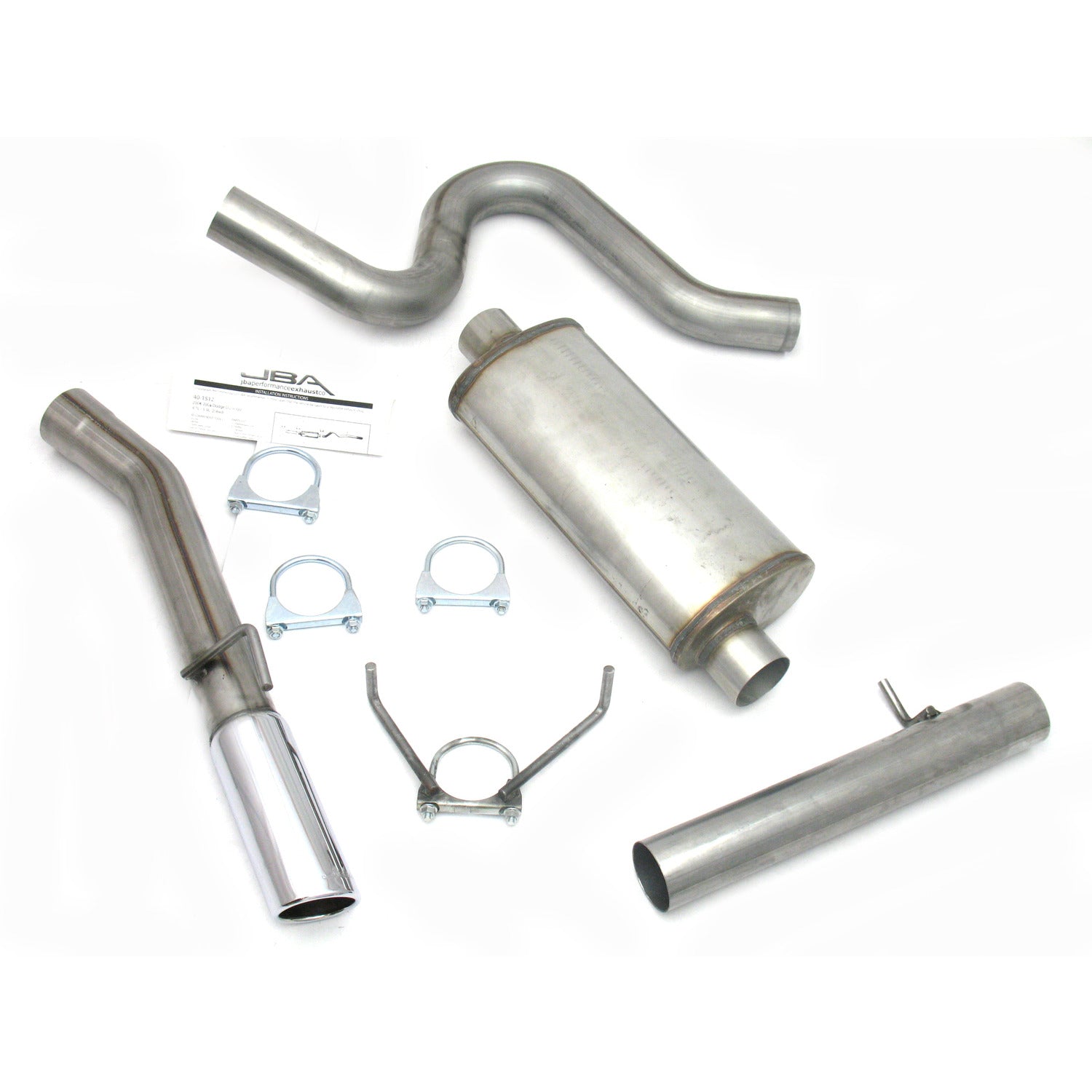 JBA Performance Exhaust 40-1512 3" Stainless Steel Exhaust System 04-06 Durango 5.7L 2 Wheel Drive