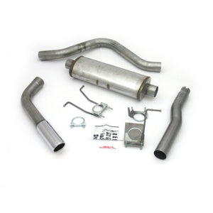 1987-96 Ford Super Cab Long Bed 3" Stainless Steel Exhaust System