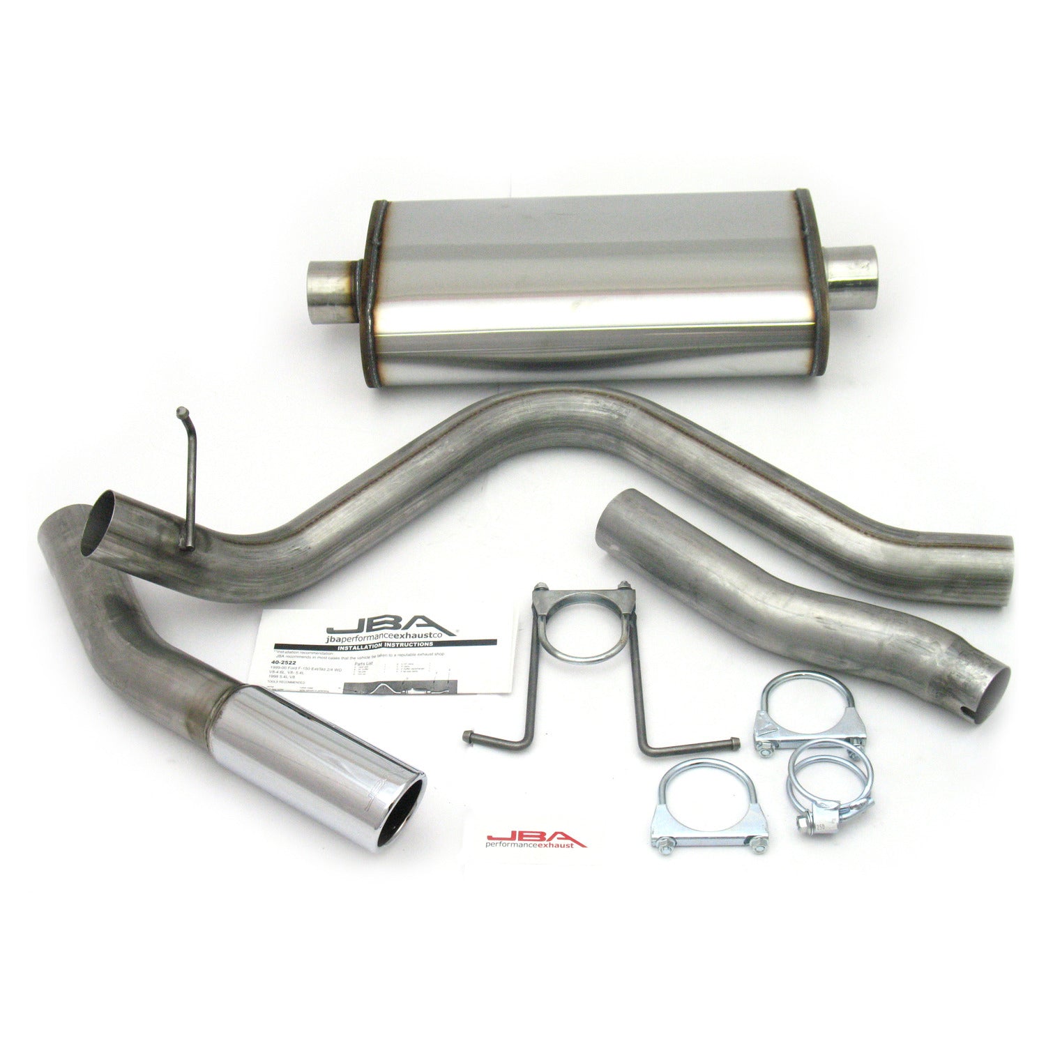 JBA Performance Exhaust 40-2522 3" Stainless Steel Exhaust System 98-03 F-150 All 4.2/4.6/5.4L