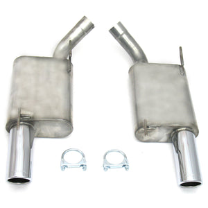 2005-10 Mustang GT 2.5" Stainless Steel Axle Back Exhaust System