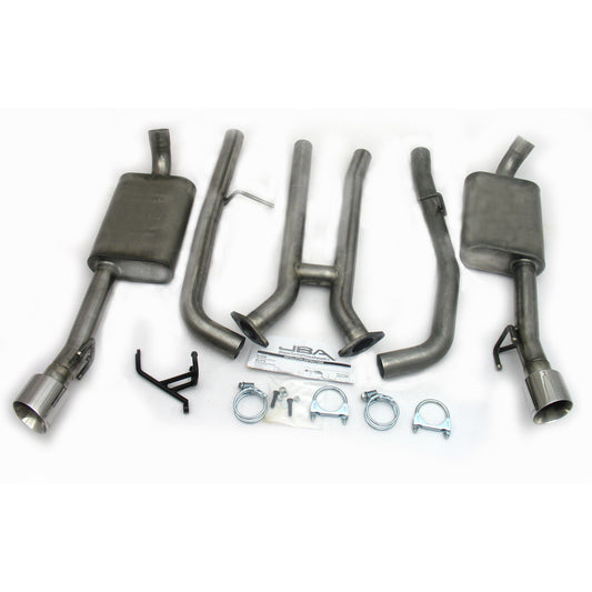JBA Performance Exhaust 40-3109 2.5" Stainless Steel Exhaust System 04 GTO Dual Exhaust