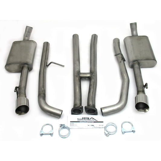 JBA Performance Exhaust 40-3110 2.5" Stainless Steel Exhaust System 05-06 GTO Dual Exhaust