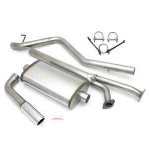 2007-09 Tundra 4.7L/5.7L 3" Stainless Steel Exhaust System Universal Single Side Swept Exit