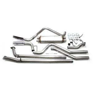 2007-20 Tundra 4.7L/5.7L 2.5" Stainless Steel Exhaust System Universal Dual Side Swept Exit