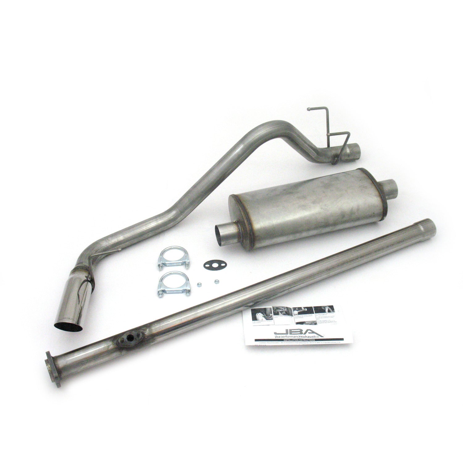 JBA Performance Exhaust 40-9012 2 1/4" Stainless Steel Exhaust System 95-99 Tacoma 4X4 Xtra Cab Short Bed