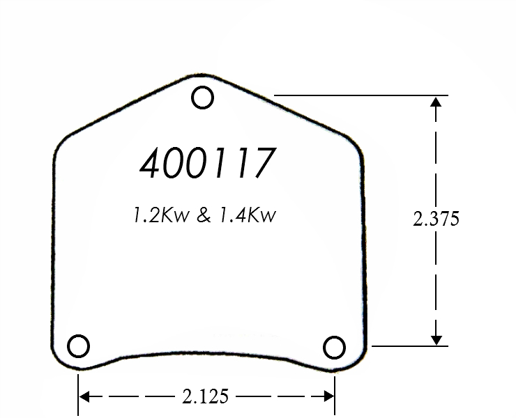 Spyke 400117 - Chrome Starter Button Kit for 1.2 &amp; 1.4 kW Starters