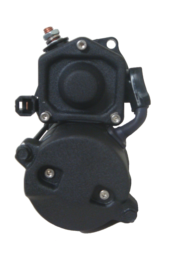 Spyke 413410 - Black 1.4 kW Starter for 1981-2018 XL Sportster&reg; Models and 1994-2008 Buell (Except 1125R)