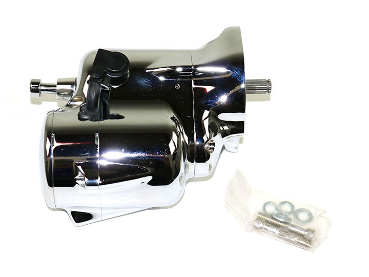 Spyke 400455 - Black Stealth Starter for 89-93 Big Twin Harley&reg; Models (Except FLT)