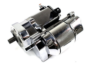 1.4 kW Starter for 1989-93 Big Twin EVO FL Harley® Models in Polished Chrome