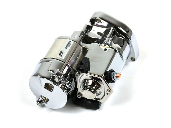 Spyke 401216 - Chrome 1.4 kW Starter for 89-93 Big Twin EVO FL Harley&reg; Models