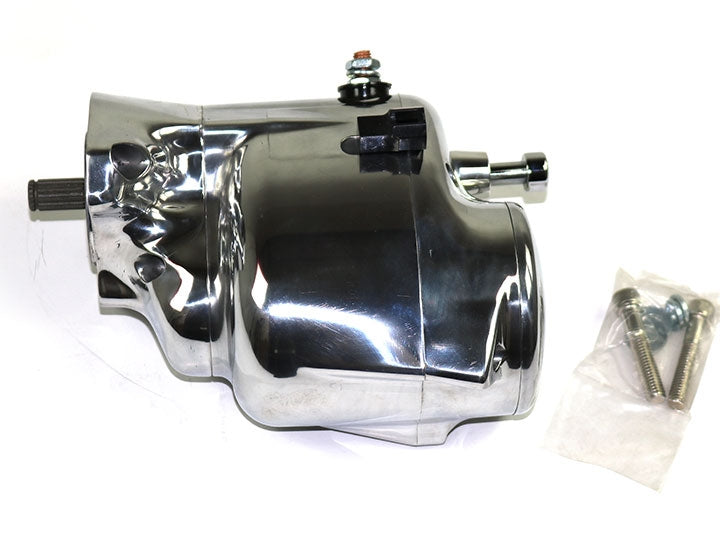 Spyke 404155 - Polished Stealth Starter for 94-06 Big Twin Harley&reg; Models (Except 2006 Dyna)