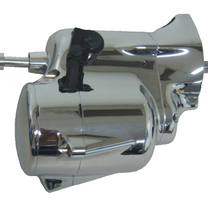 Spyke 484255 - Chrome Stealth Starter with Push Button for 94-06 Big Twin Harley&reg; Models (Except 2006 Dyna)
