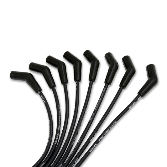 Taylor Cable 50053 8mm StreeThunder Ignition Wires univ 8cyl 135 black