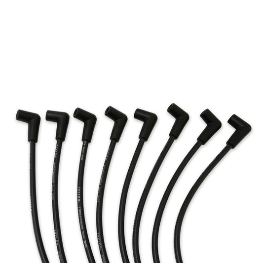 Taylor Cable 51012 8mm Streethunder Custom Spark Plug Wires 8 cyl black