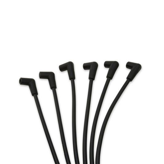 Taylor Cable 51035 8mm Streethunder Custom Spark Plug Wires 6 cyl black