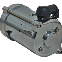 Compu-Fire 53730 - Chrome EZ Fit Starter for 65-88 Big Twin Harley&reg; Models