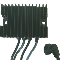 Compu-Fire 55120 - Black 32 Amp Voltage Regulator for 89-99 Big Twin Harley&reg; Models (OEM 74519-88A)