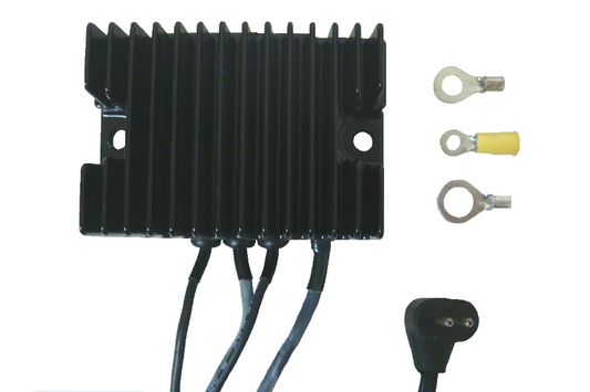 Compu-Fire 55121 - Black 22 Amp Voltage Regulator for 81-88 Big Twin Harley&reg; Models (OEM 74516-86)