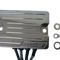 Compu-Fire 55130 - Chrome Billet 32 Amp Voltage Regulator for 89-99 Big Twin Harley&reg; Models (OEM 74519-88A)