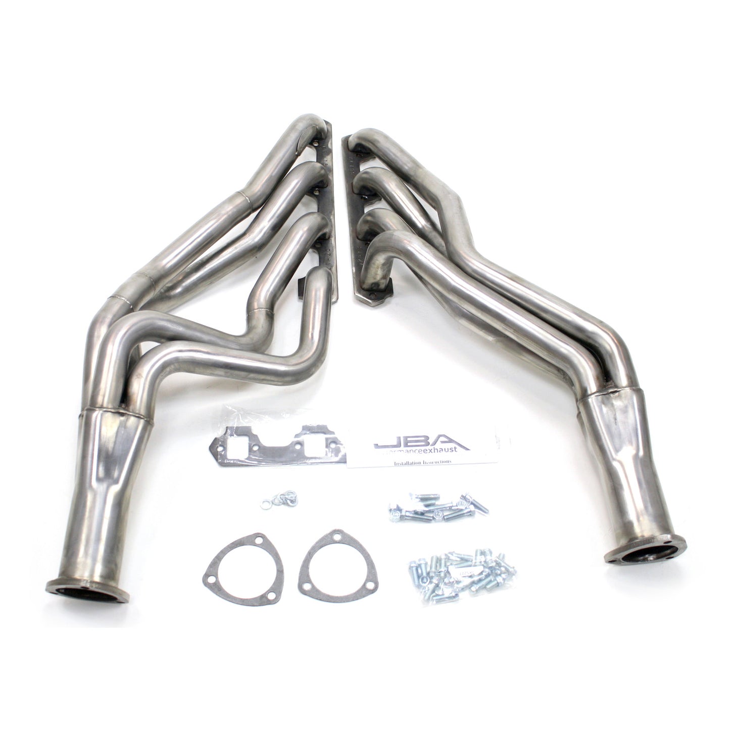 JBA Performance Exhaust 6610S 1 3/4" Header Long Tube Stainless Steel 65-70 Mustang 302