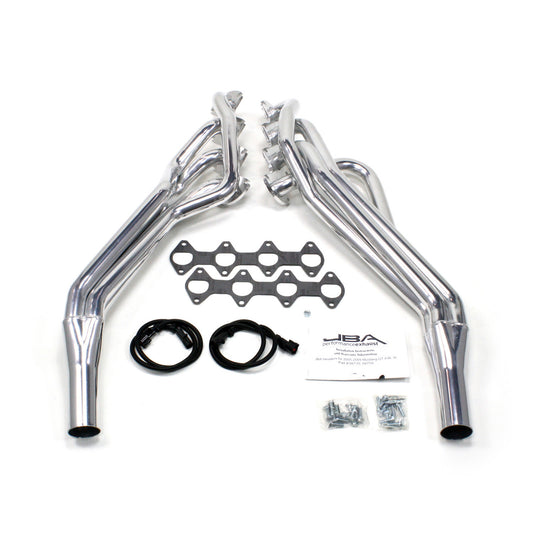 JBA Performance Exhaust 6675SJS 1 5/8" Header Long Tube Stainless Steel 2005-10 Mustang GT Silver Ceramic