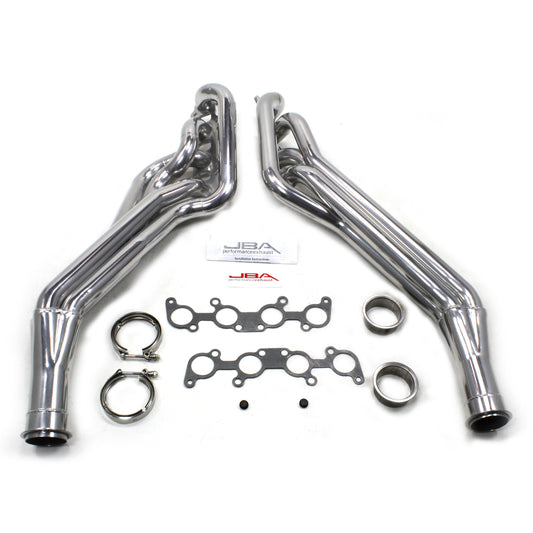 JBA Performance Exhaust 6685SJS 1 7/8" Header Long Tube Stainless Steel 2011-14 Mustang 5.0 Silver Ceramic