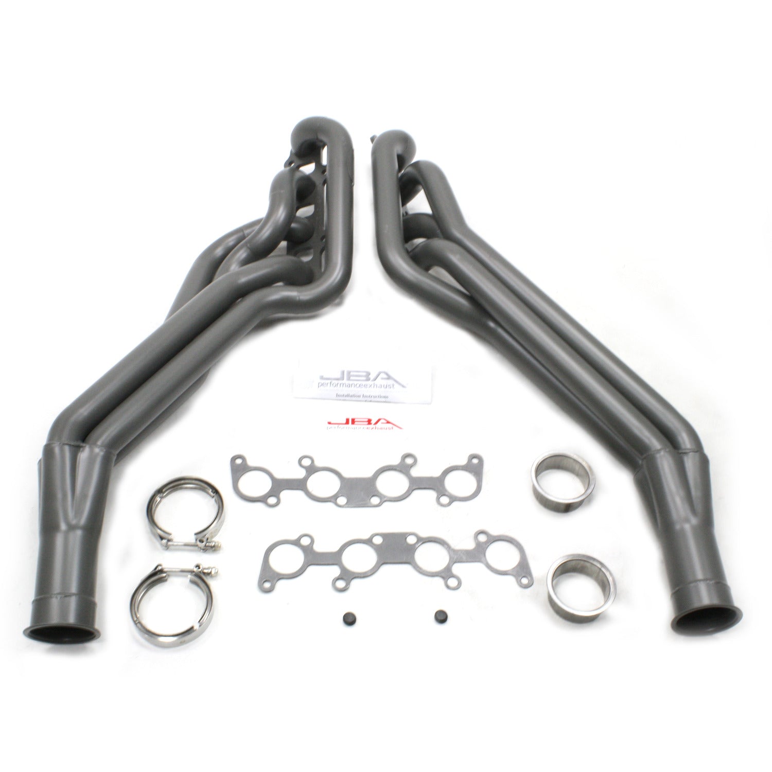 JBA Performance Exhaust 6685SJT 1 7/8" Header Long Tube Stainless Steel 2011-14 Mustang 5.0 Titanium Ceramic