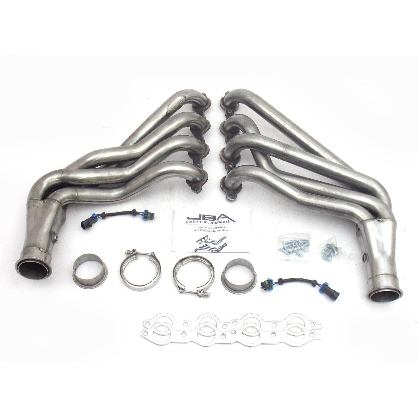 JBA Performance Exhaust 6813S 1 7/8" Header Long Tube Stainless Steel 2010-15 Camaro SS,ZL1