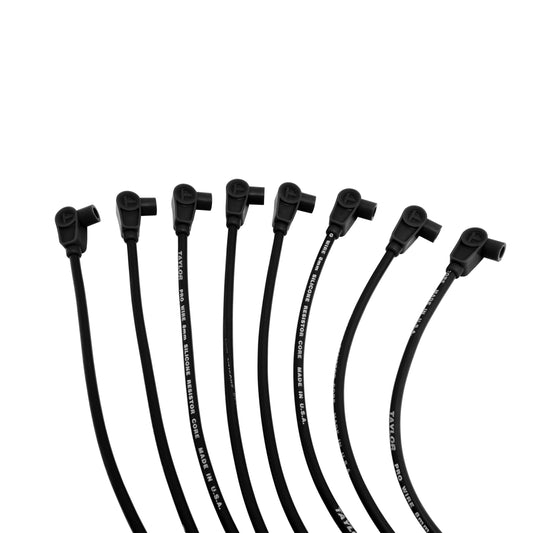 Taylor Cable 70051 8mm Pro RC Ignition Wires univ 8 cyl 90 black