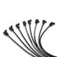 Taylor Cable 70060 8mm Pro Wire TCW univ 8 cyl 90 black