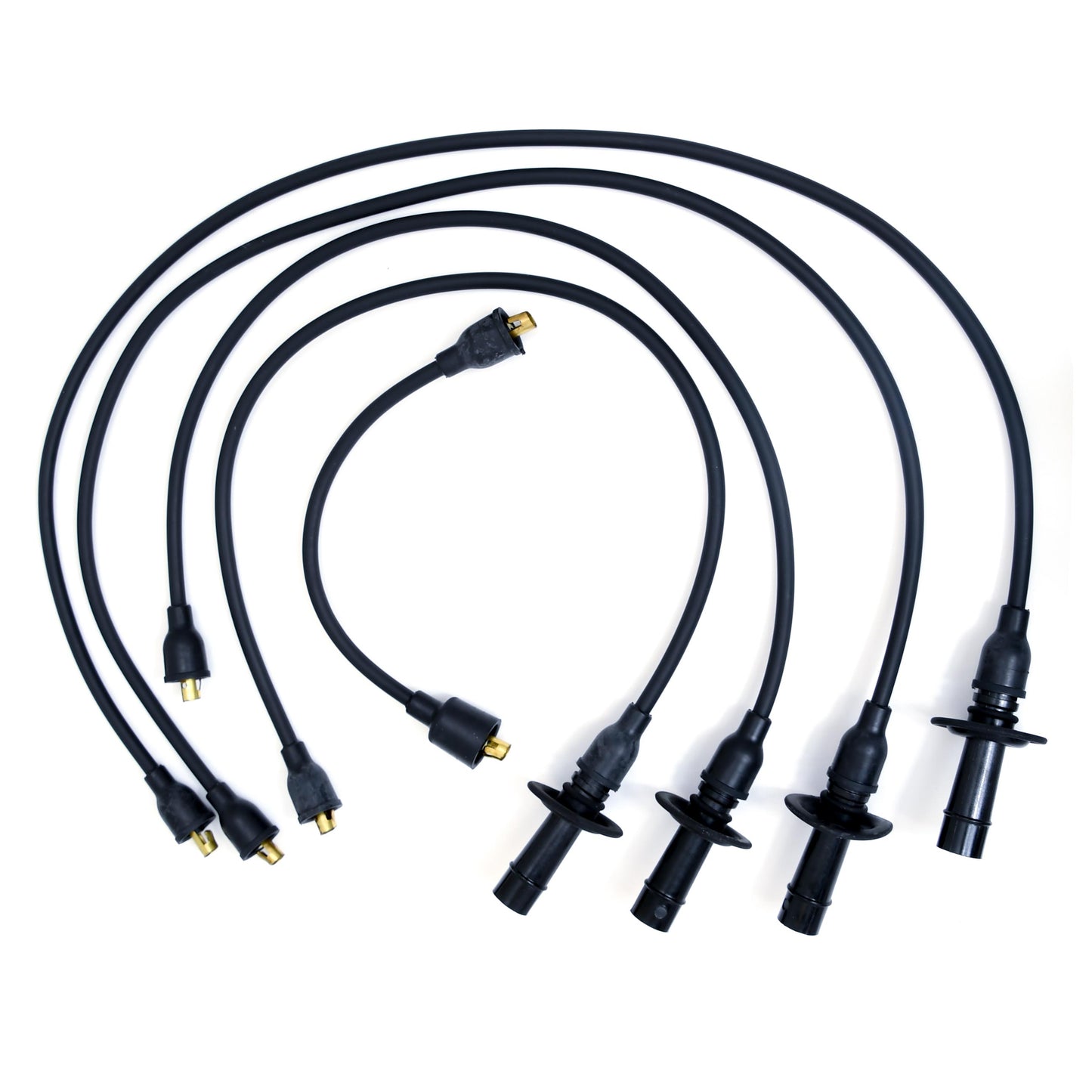 PerTronix 704101 Flame-Thrower Spark Plug Wires 4 cyl VW Custom Fit Black