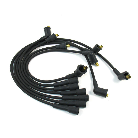 PerTronix 706101 Flame-Thrower Spark Plug Wires 6 cyl Custom Fit Black
