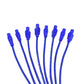 Taylor Cable 70654 8mm Pro TCW Ignition Wires univ 8 cyl 180 blue