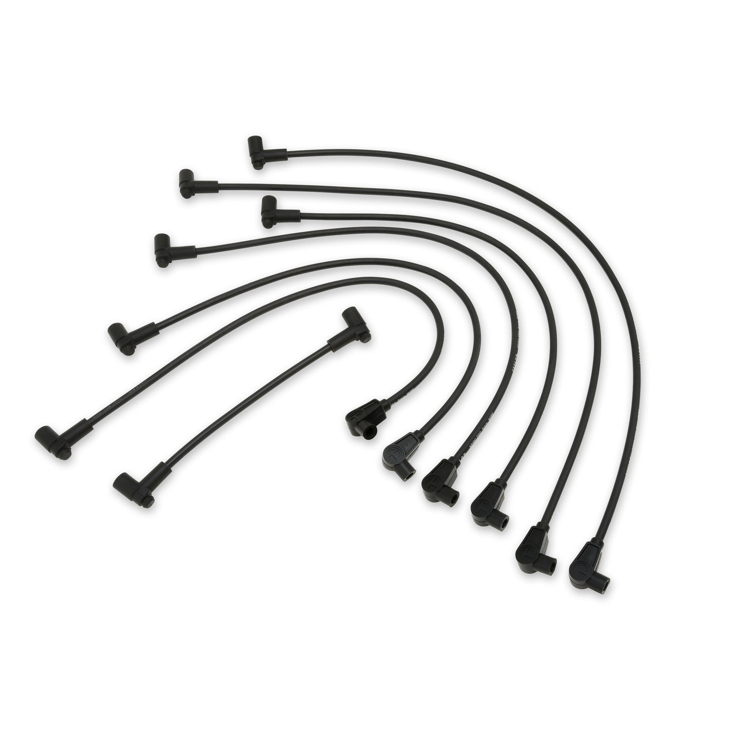 Taylor Cable 72096 8mm Spiro-Pro Custom Spark Plug Wires 6 cyl black