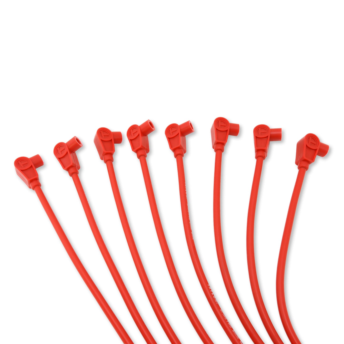 Taylor Cable 72205 8mm Spiro-Pro Custom Spark Plug Wires 8 cyl red