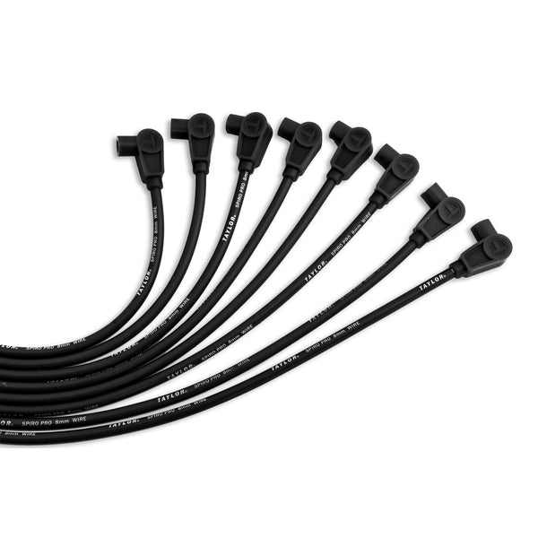 Taylor Cable Products Spark Plug Wire Pro Wire RC 8MM With 90-Degree Boot  Set Universal V8