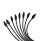 Taylor Cable 73055 8mm Spiro-Pro Ignition Wires univ 8 cyl 180 black