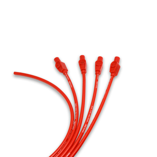 Taylor Cable 73235 8mm Spiro-Pro Ignition Wires univ 4 cyl 180 red