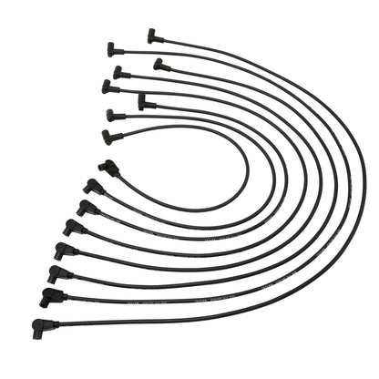 Chevy Small Block Race Fit 8mm Spiro-Pro Spark Plug Wire Set with Under Valve Cover HEI Fitment (Available in 3 Colors)