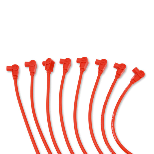 Taylor Cable 74206 8mm Spiro-Pro Custom Spark Plug Wires 8 cyl red