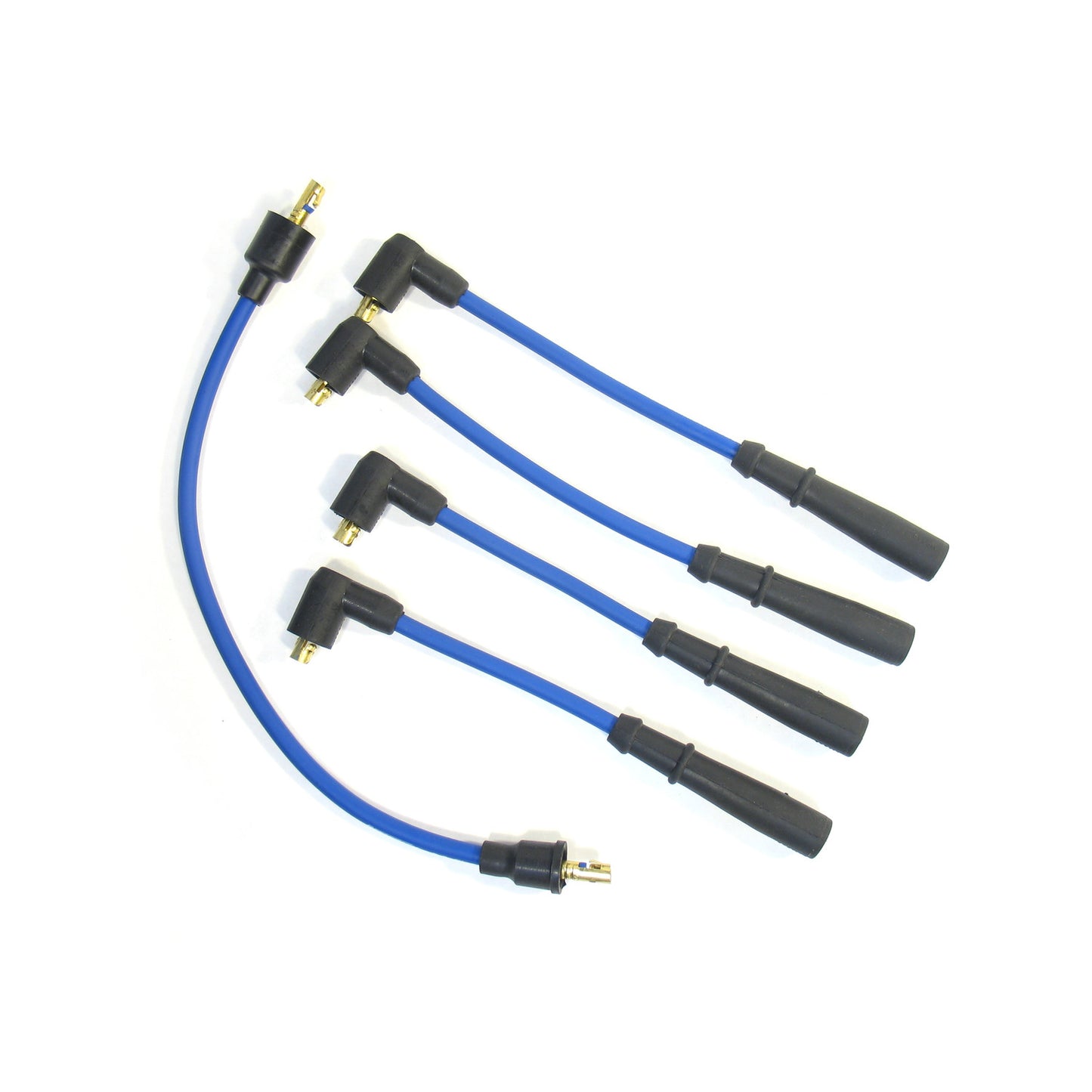 PerTronix 804311 Flame-Thrower Spark Plug Wires 4 cyl 8mm Triumph Type#2 Blue