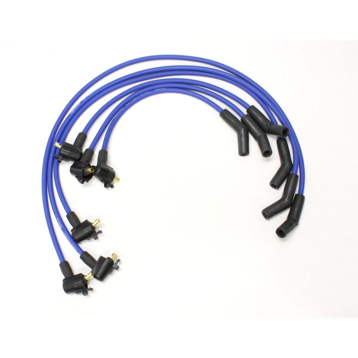 PerTronix 806324 Flame-Thrower Spark Plug Wires 6 cyl 8mm 90-96 4.0L Ranger/Explorer Blue