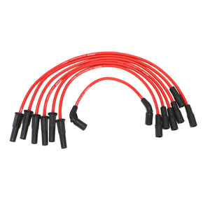 PerTronix 806425 Flame-Thrower Spark Plug Wires 6 cyl 8mm 1996-2005 GM Full size Truck 4.3L Red