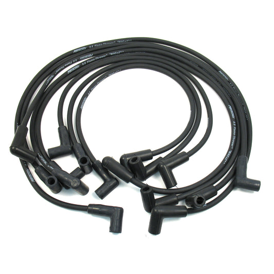 PerTronix 808210 Flame-Thrower Spark Plug Wires 8 cyl 8mm GM HEI Custom Fit Black